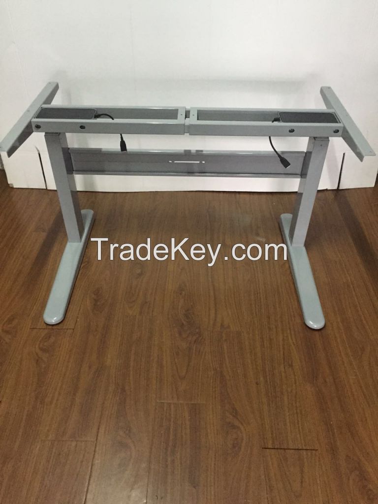 Dual Motor Two Stages Height Adjustable Desk
