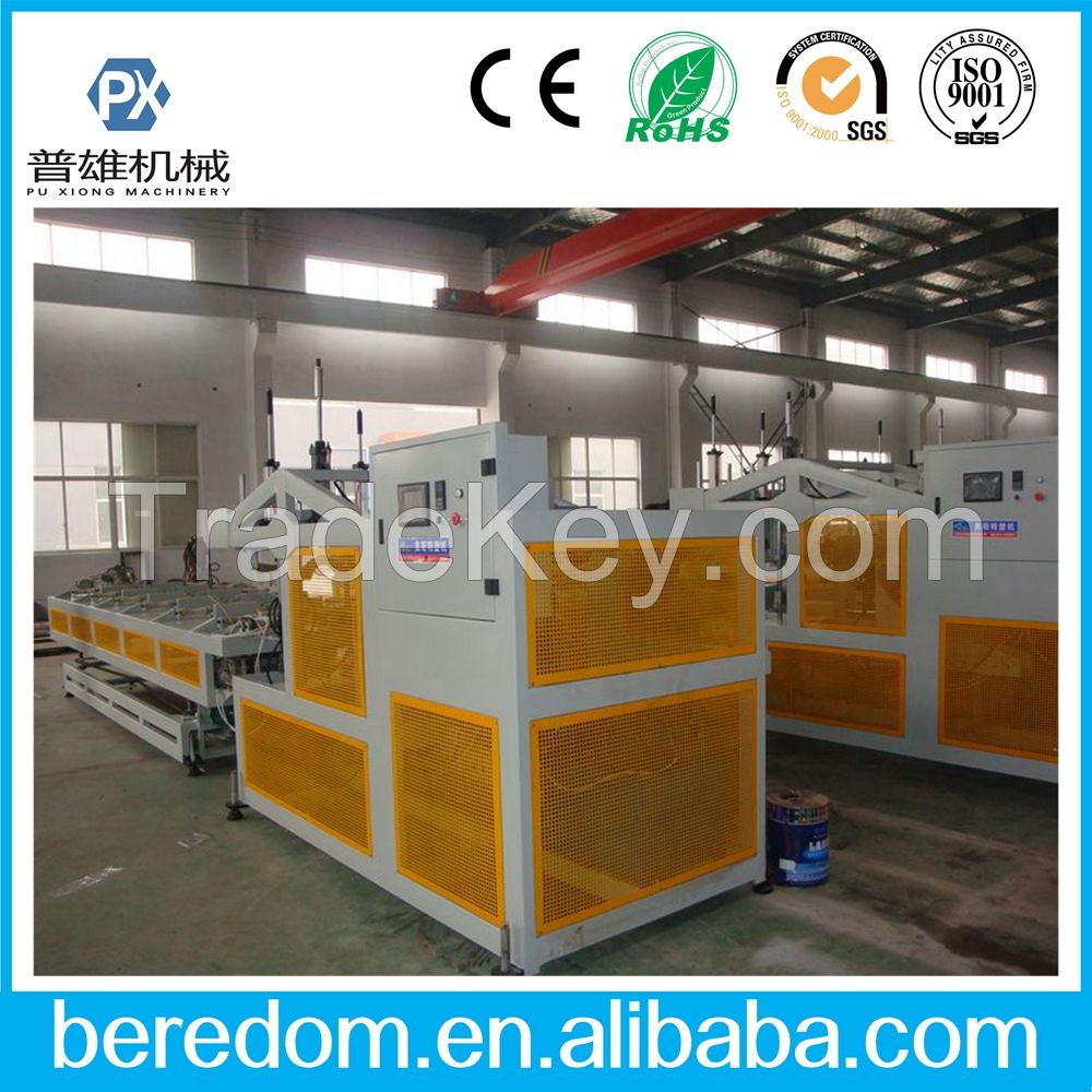 PVC PE PP plastic pipe belling machine