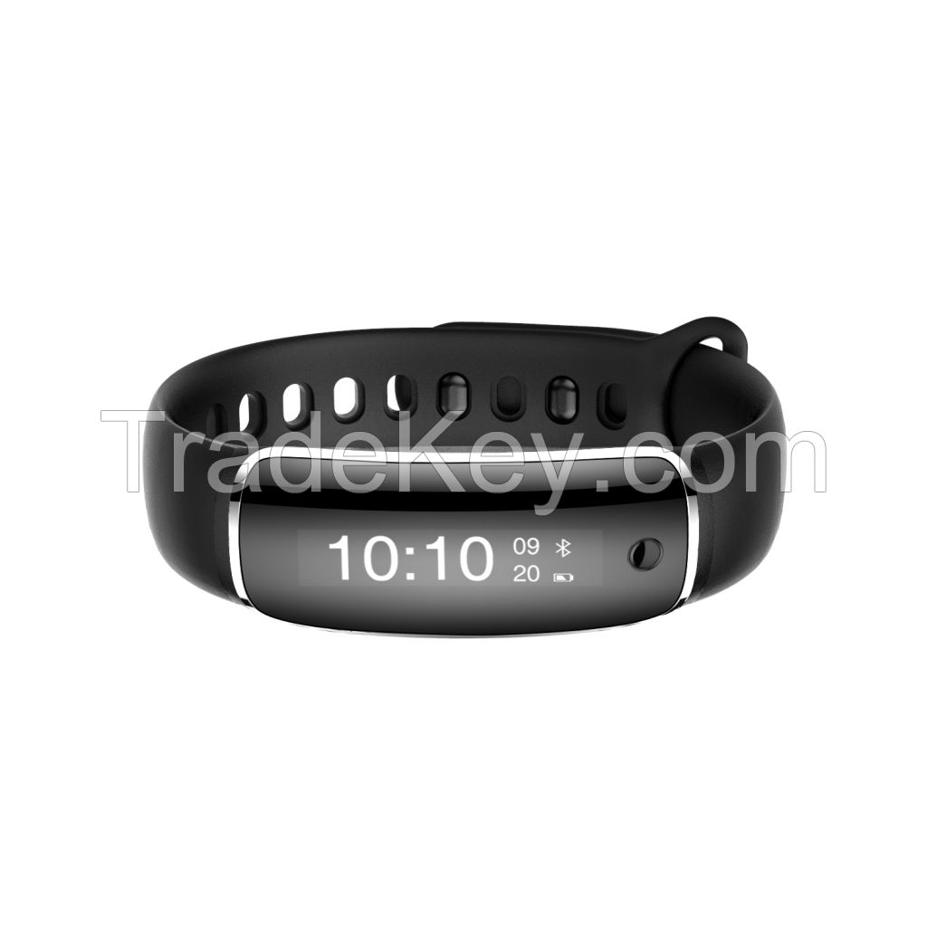 Wholesale OEM waterproof  fitness bracelet with blood pressure and heart rate monitoring