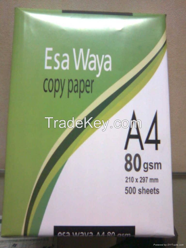 competitive price a4 copy paper 80gsm/ 70gsm Double A a4 paper Thailand