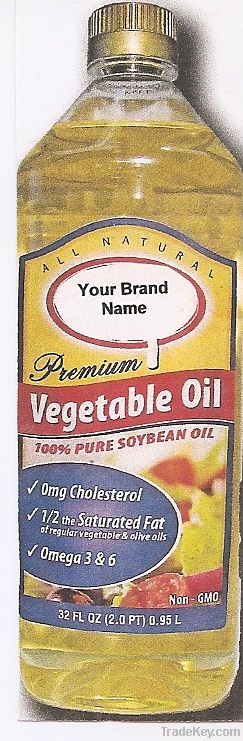 Soybean Oil, Refined Edible Non-GMO