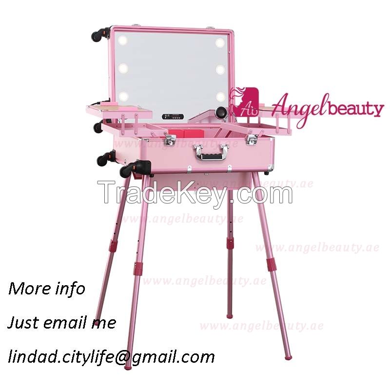 Professional Trolley Makeup case