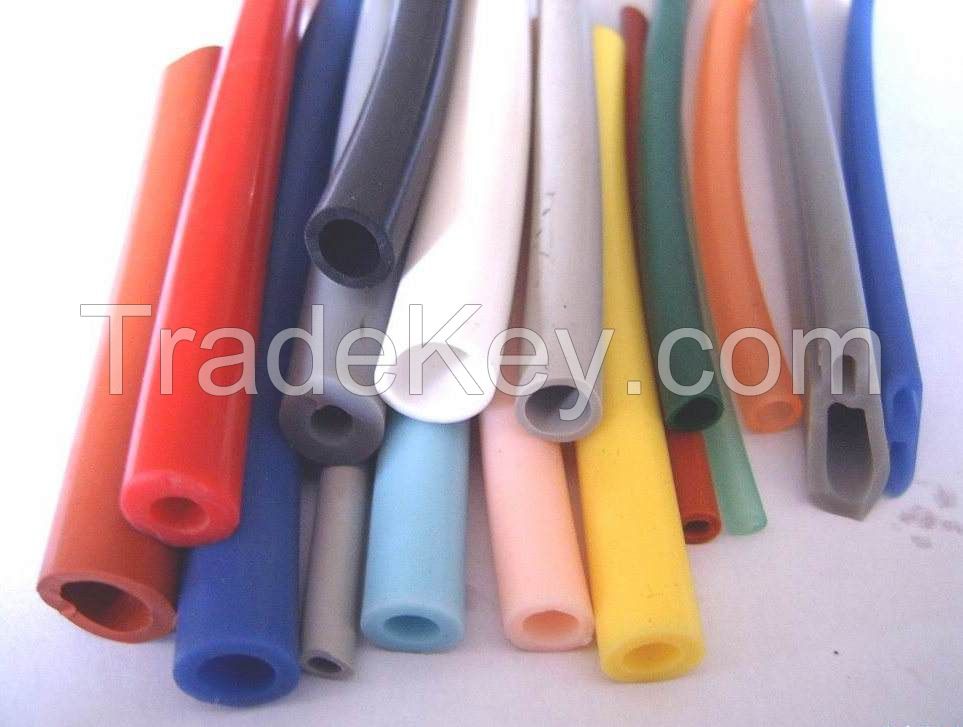 Many colour rubber hose