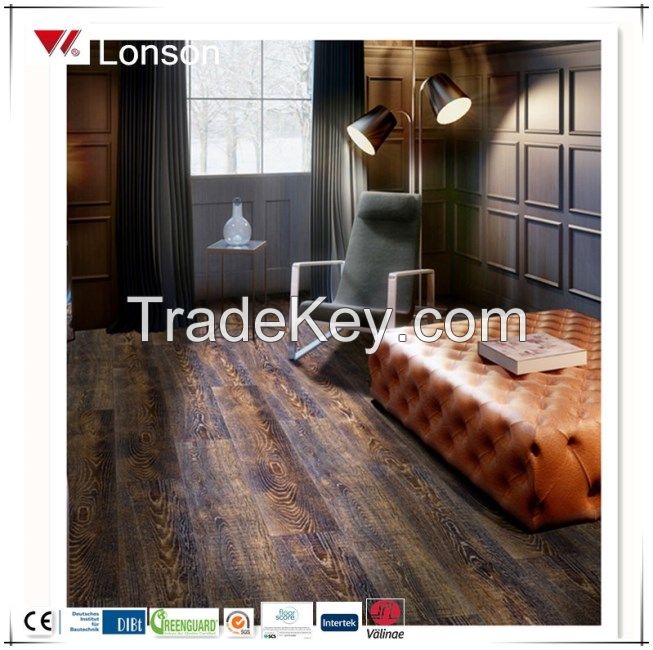 Wear-resistance luxury vinyl tile flooring