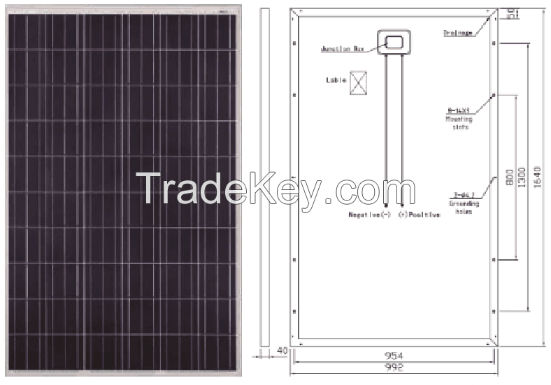 royalstar M 36 polycrystalline silicon photovoltaic solar energy generation system