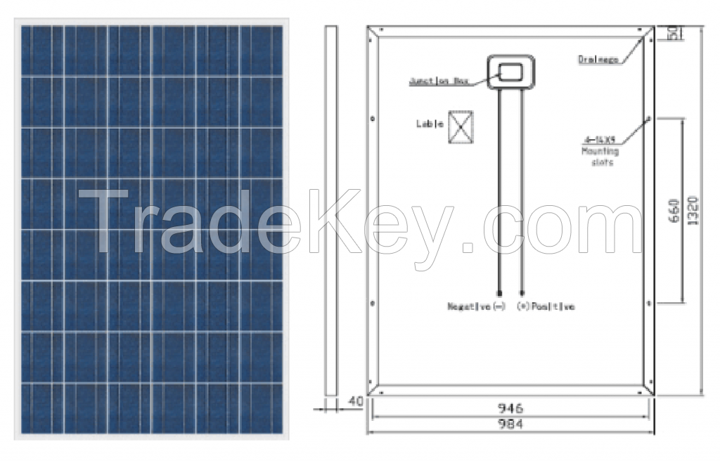 royalstar P 36 polycrystalline silicon photovoltaic solar energy generation system