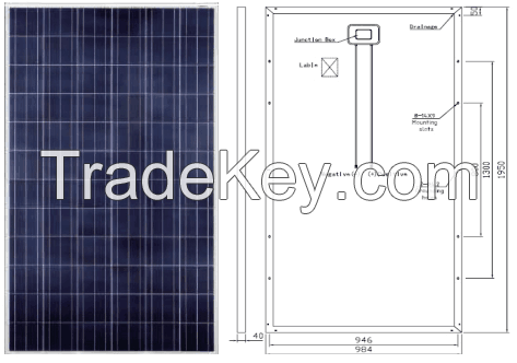 royalstar M 36 polycrystalline silicon photovoltaic solar energy generation system