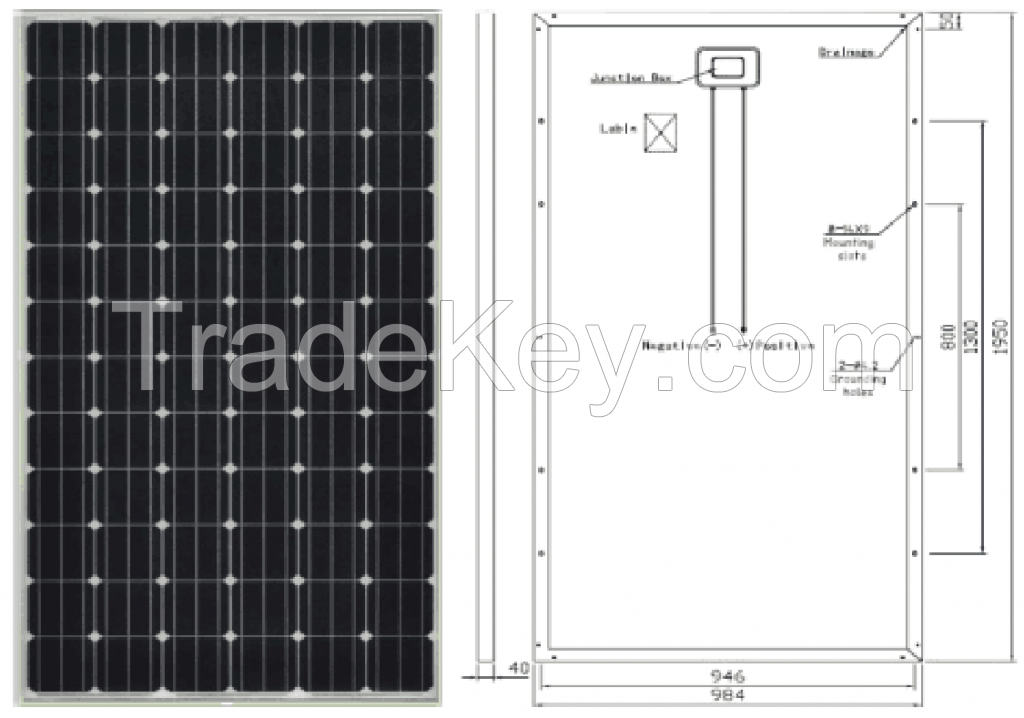 royalstar M 72 polycrystalline silicon photovoltaic solar energy generation system