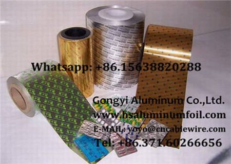 Aluminum Foil for Pharmaceutical