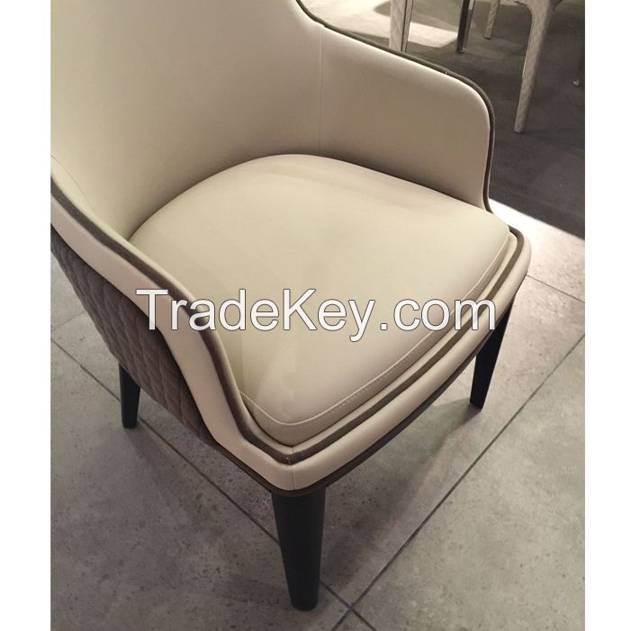 Bentely same item dining chair fabric dining chair real leather dining chair OEM factory