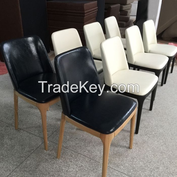 Poliform same item dining chair solid wood dining chair fabric dining chair OEM factory