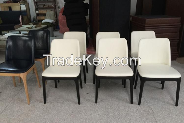 Poliform same item dining chair solid wood dining chair fabric dining chair OEM factory