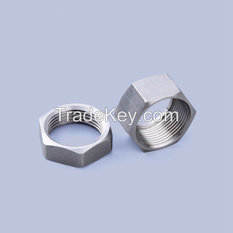 DIN934 304 stainless steel hexagonal nut Hexagon nuts Bolt nut m1.6-m7