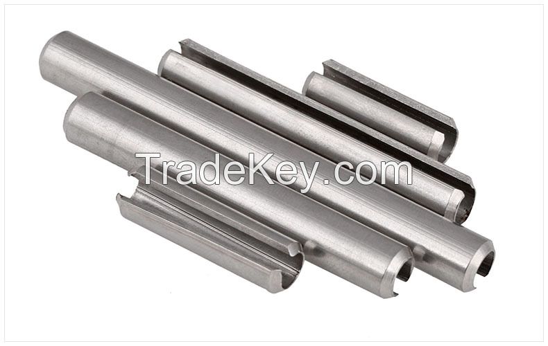 Authentic 304 stainless steel cylindrical elastic pin positioning
