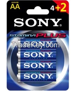 Sony alkaline battery