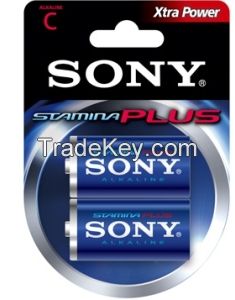 Sony alkaline battery