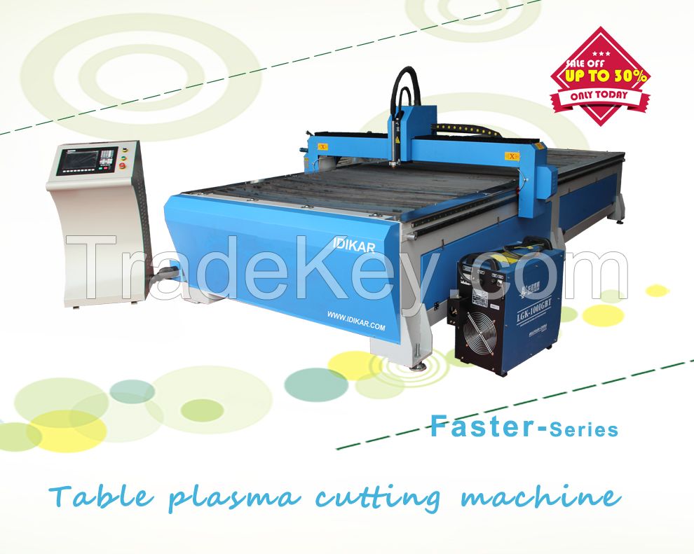 CNC plasma cutting machine with FastCAM software