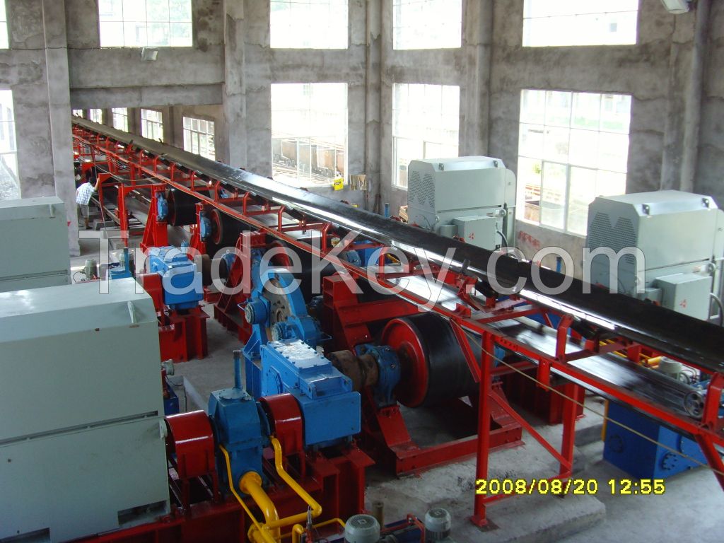 Belt conveyor system, spares