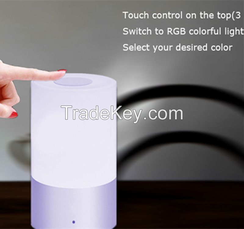 3w LED touch sensor lamp USB reading desk light 3w bluetooth speaker n