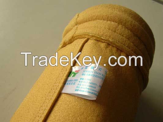 Polyimide (P84) Non Woven Bag Filters High Tensile Strength