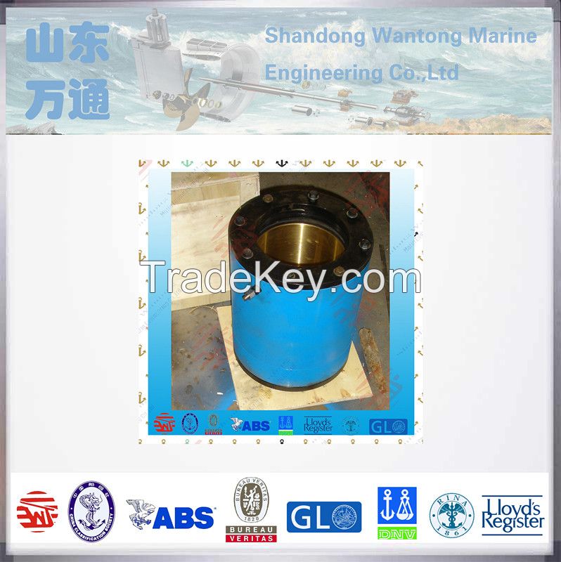 Naval Gliding Watertight Lower Rudder Carrier for marine propeller