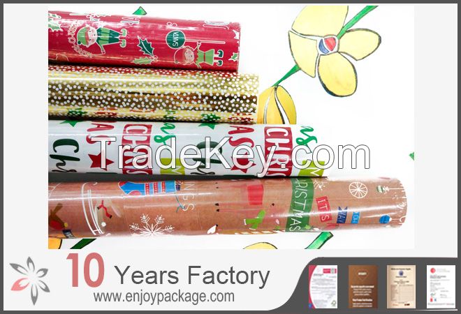 Gift Wrapping Paper Roll(2017 New Wrapping Paper For Gift)