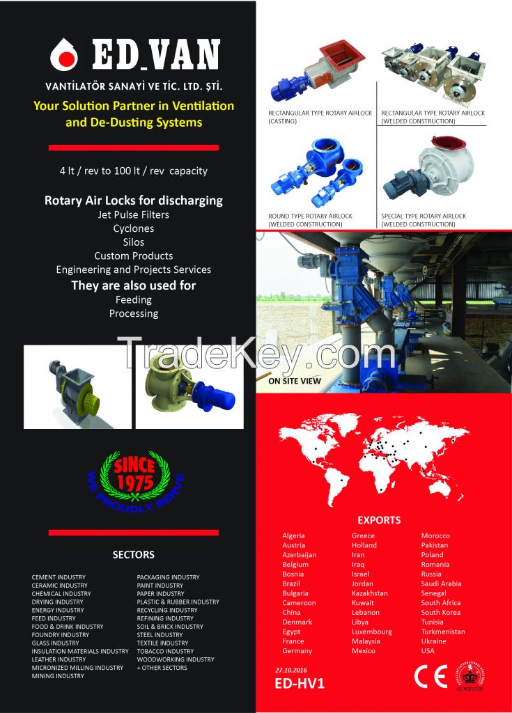 ROTARY AIR LOCKS