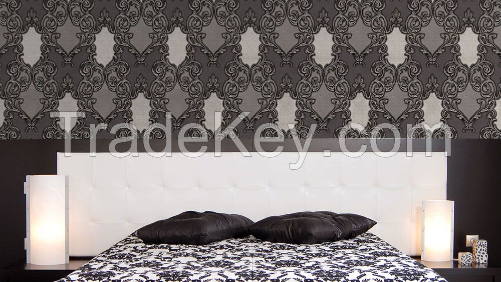 Vinyl Wallpaper Pvc Wallcovering 106cm width Turkey-Venezia