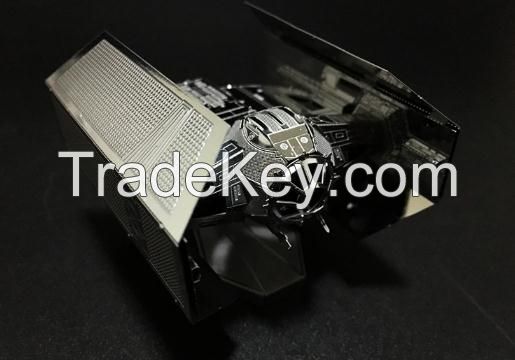 stainless steel Star Wars TIE Fighter 3D jigsaw