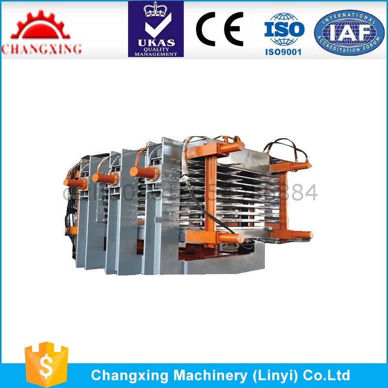 wood machinery blockboard production line hot press machine