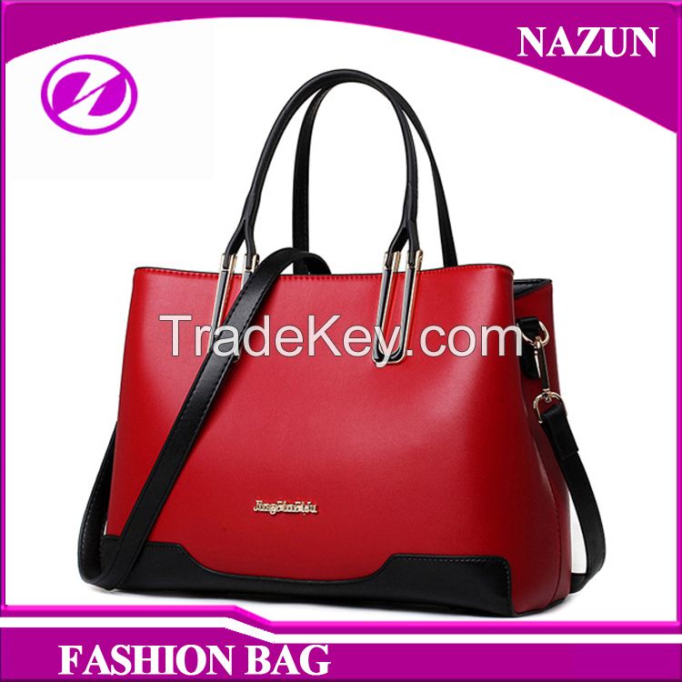 New style European durable custom-made fashion embossed pattern designer top handle women bags handbag made in China