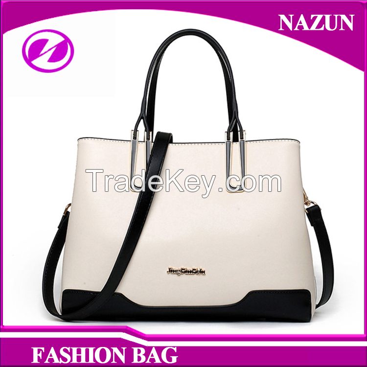 New style European durable custom-made fashion embossed pattern designer top handle women bags handbag made in China