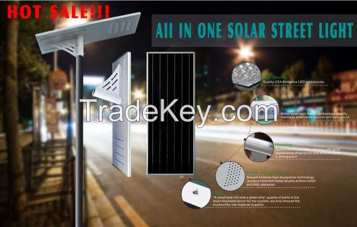 LED solar street light 100W with 10meter solar pole with all accessori