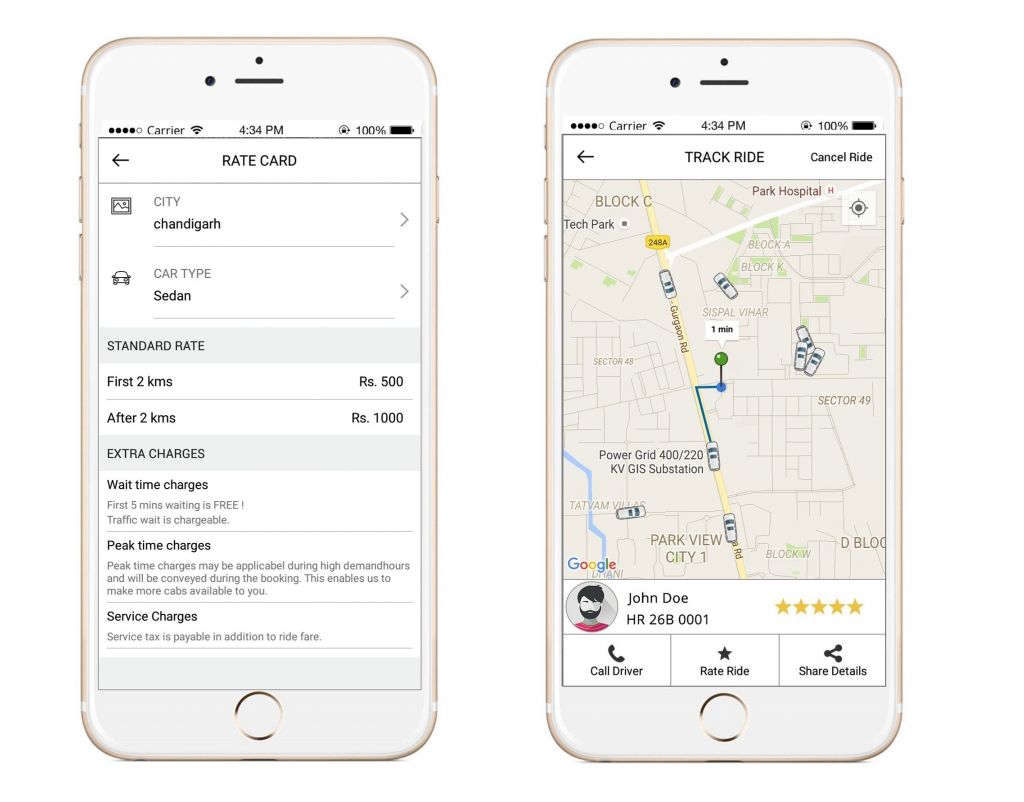 Apporio Taxi App ( Uber Clone) - Launch your own Taxi App