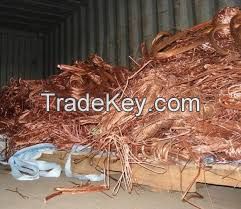 Copper millberry 99.99 % scrap wires