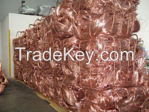 Copper millberry 99.99 % scrap wires