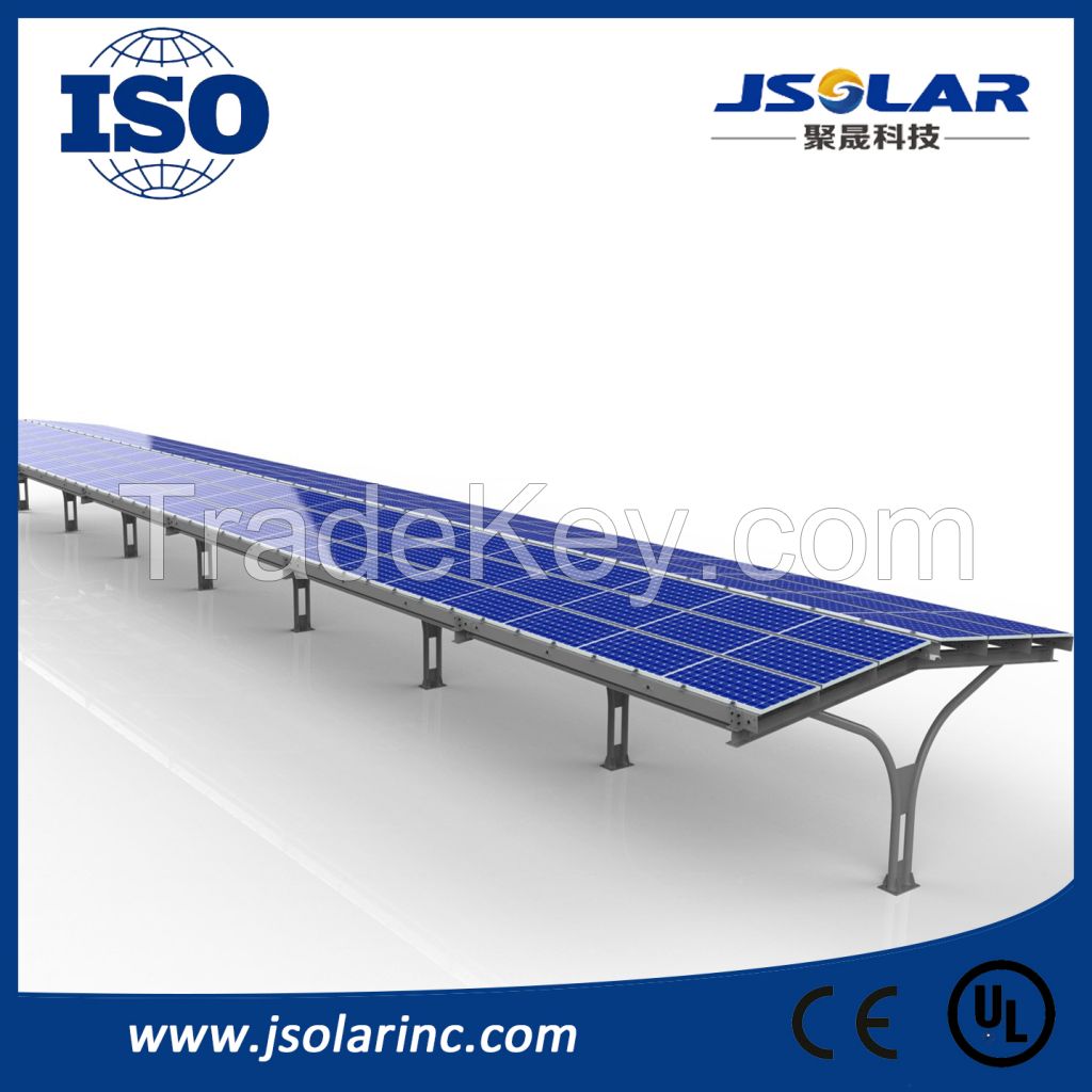 High quality cost effective solar panel mounting solar carport 2