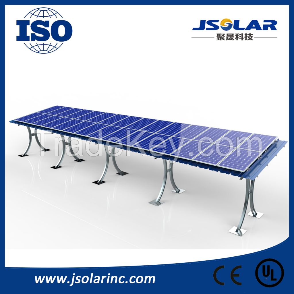 High quality cost effective solar panel mounting solar carport 3