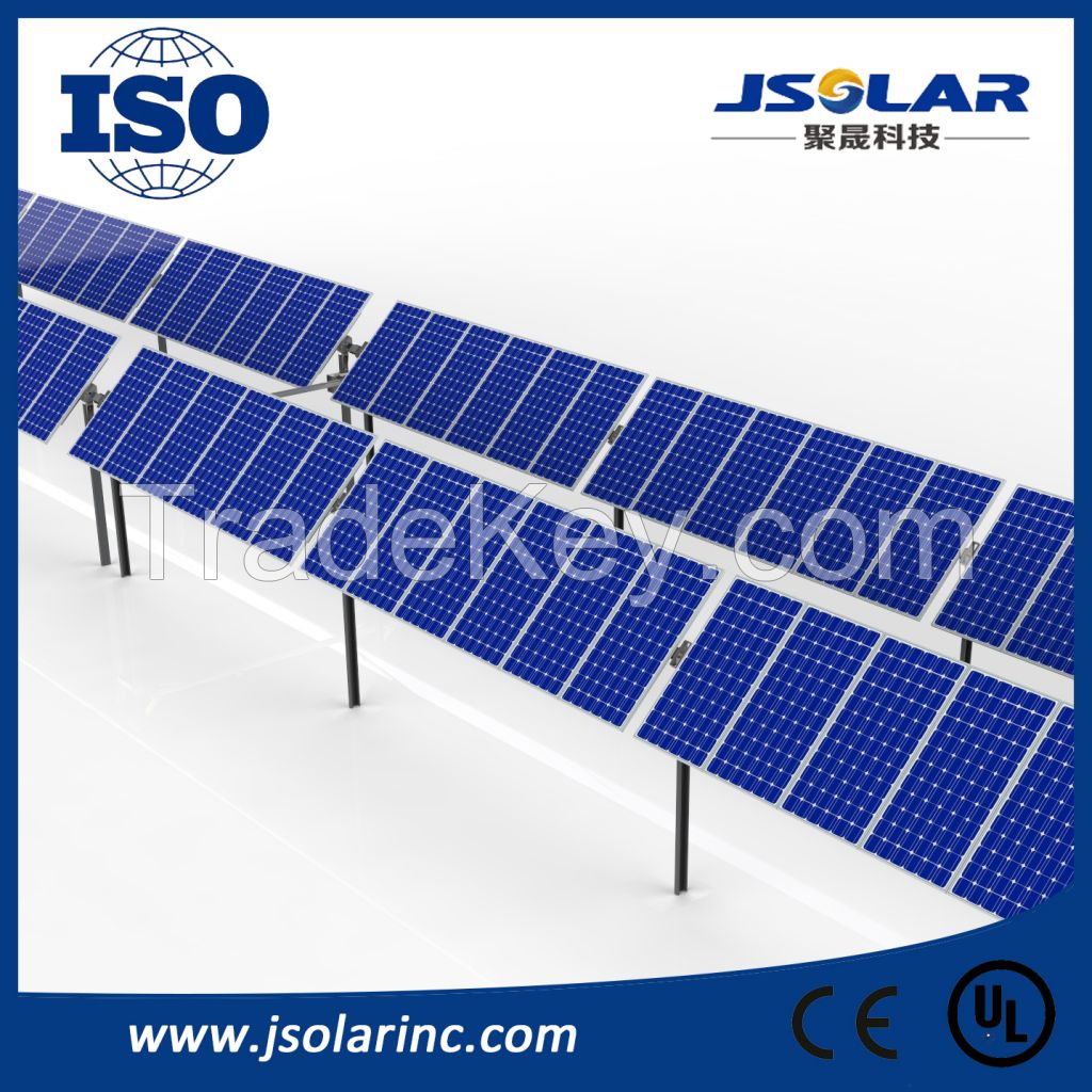 High Efficiency Single Axis PV Solar Tracker Energy System