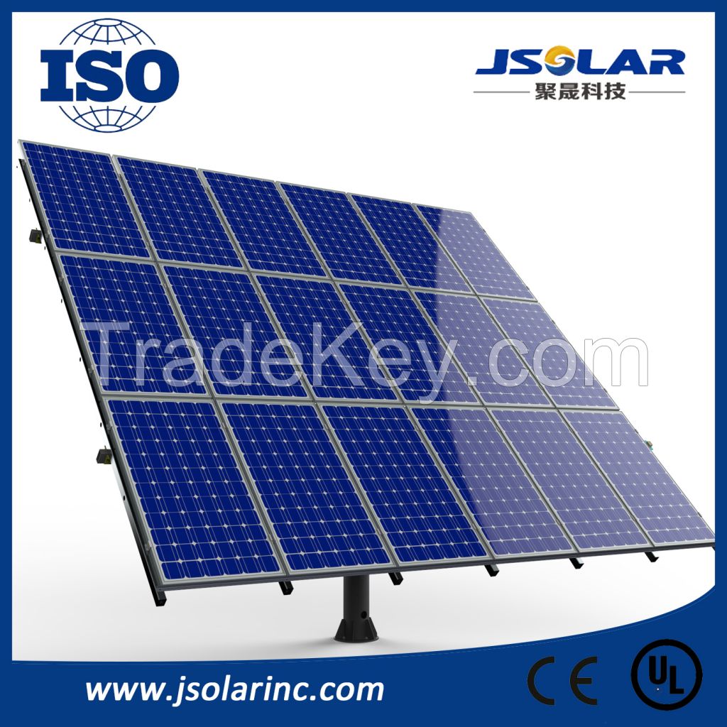 Best price PV solar tracker dual-axis automatic sun tracking system 5kW