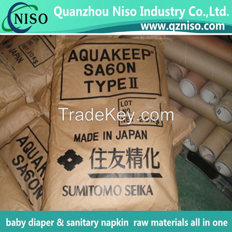 Super Absorbent Particales for Baby Diaper Raw Materials