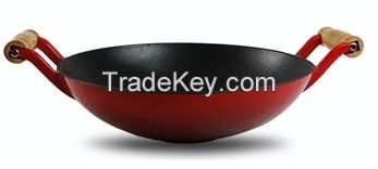 Enamel Rectangular Cast Iron Pan