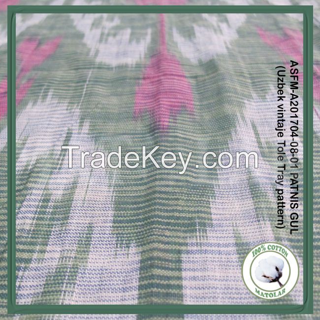 SCARF OF MATOLAR (IKAT) FABRIC