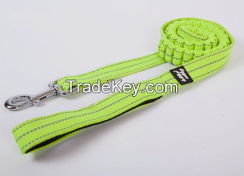 New product Elastic shock damped Dog leash with spring rope