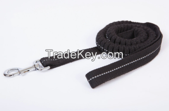 New design Elastic shock damped Dog leash with spring rope