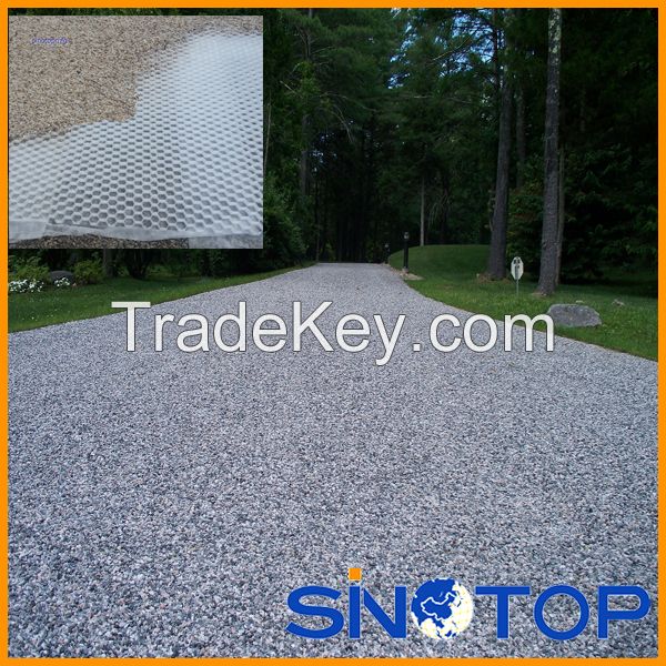 Gravel paving stabilizer