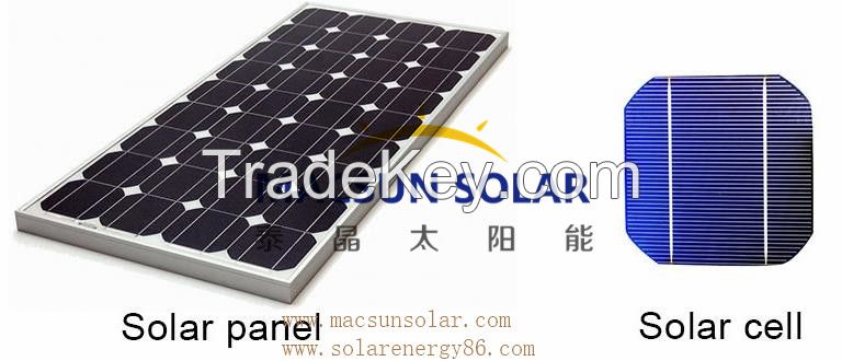 250W Mono Crystalline Solar Panels