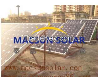 Rooftop solar power systems