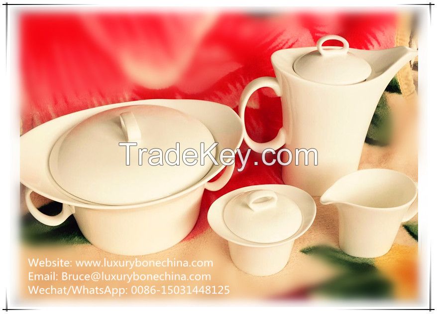 61pcs for 8 people fine bone china dinnerware dinner set hot selling in Pakistan