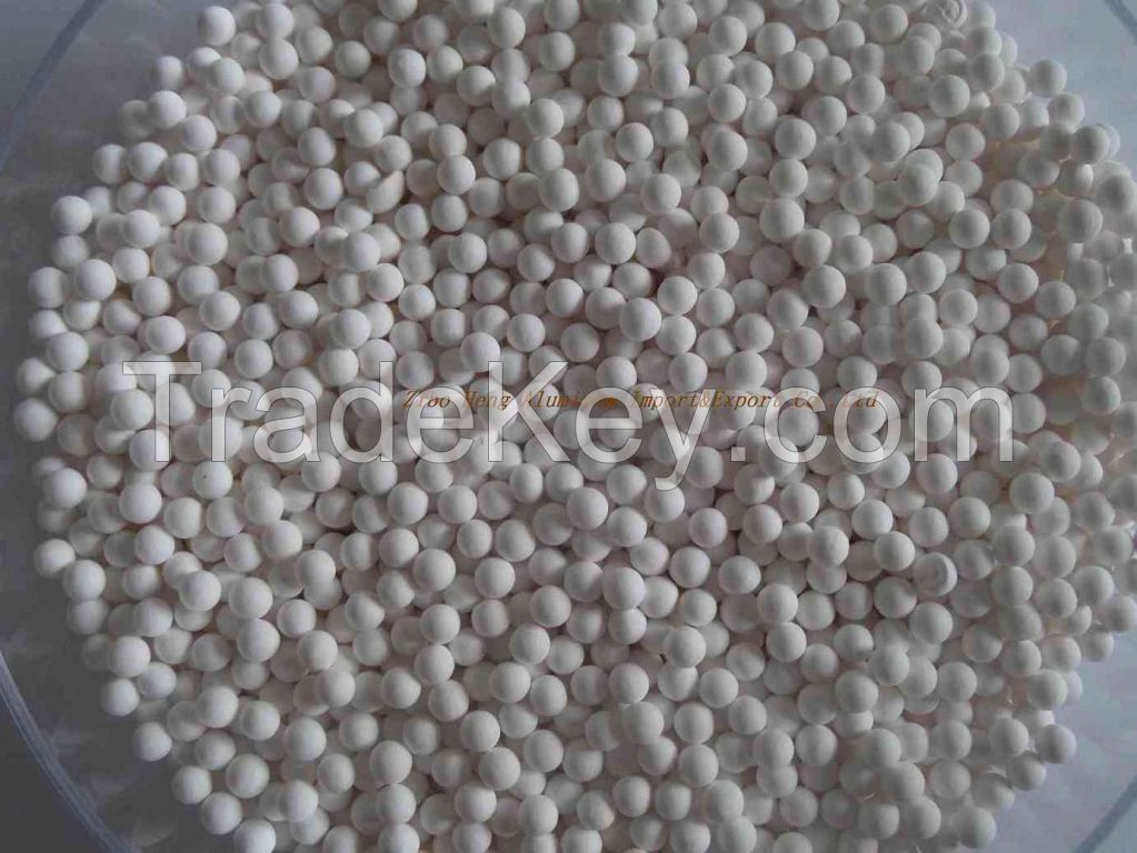 Activated alumina for catalyst carrier